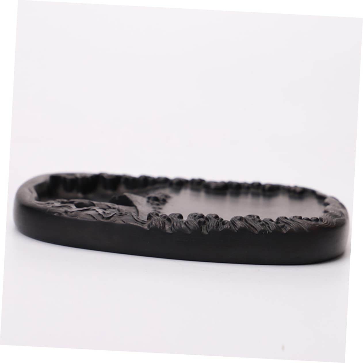 Pierre à Encre Noire pour Calligraphie, Surface Lisse, pour Étudiants