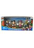 Beverly Hills Teddy Bear Company Disney Mickey and Friends Toy Figure Playset, 4-Piece