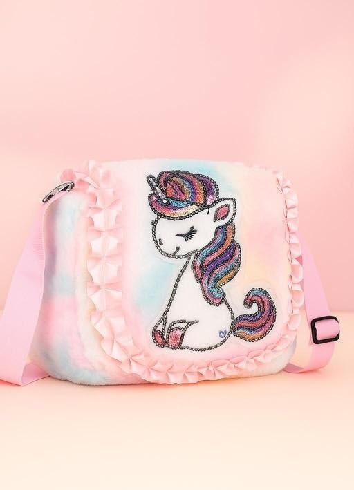 Cute Bags for Girls Rainbow Unicorn Kids Bag for