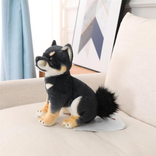 iSpchen Simulation Shiba Inu Kuscheltier, Corgi Plüschtiere Hund Stofftier Plüschkissen Spielzeug Umarmung Kissen Hund süßer Welpe weiches Plüschtier Hundepuppe Spielzeug Geschenke für Mädchen Jungen