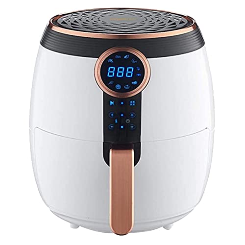 Heißluftfritteuse für den Heimgebrauch 4,5-Liter-Haushaltsautomatische Heißluftfritteuse mit 8 Menüs Rauchfreie Pommes…