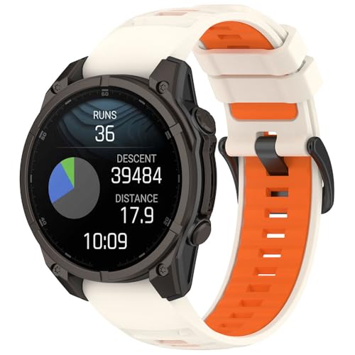[SHANCHI] GARMIN(K[~) (quatix8 AMOLED/Epix Pro/Tactix 8 / Fenix 8 / Fenix E) 51mm p oh 26mm X}[gEHb`p VRoh GRf 2g[ J[?