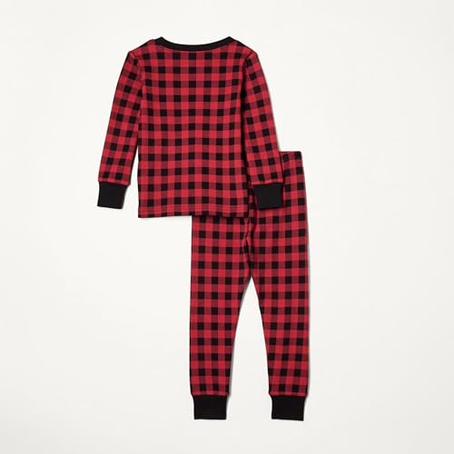 Image of Amazon Essentials Babies, Toddlers and Boys' Snug-Fit Cotton Pajama Set, Multipacks