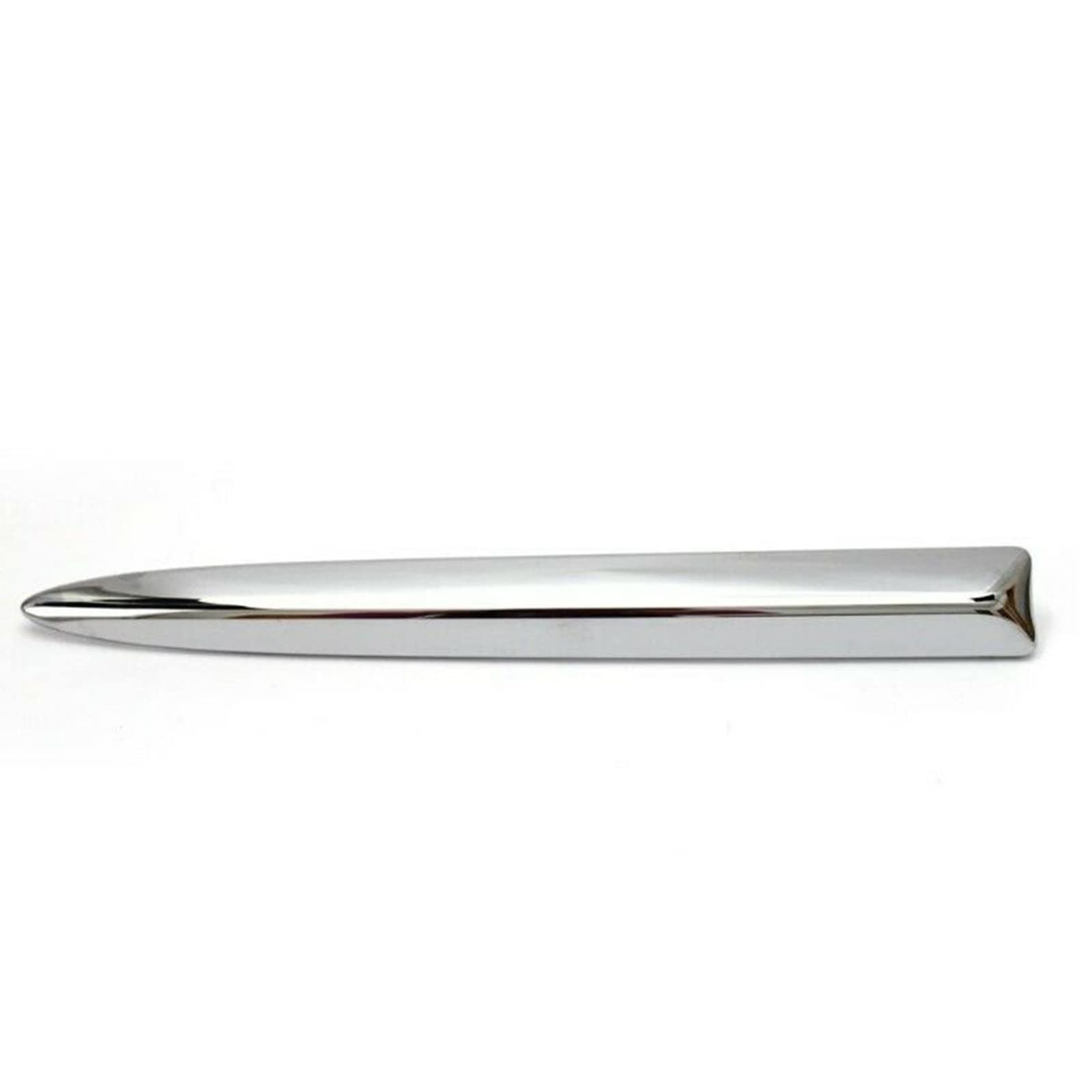 Modanatura Montante Sinistra Fiat 500 312 2007-2015 Ruspela Paraurti Anteriore Stampaggio Superiore Cromato Trim Coppia