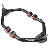 Upper Control Arm with Ball Joint for 2009-2018 Ram 1500 4WD, 2019-2024 Ram 1500 Classic 4WD, 2-4' Suspension Tubular Black Arms with PU Bushing, Replacement OEM Factory Suspension Arms