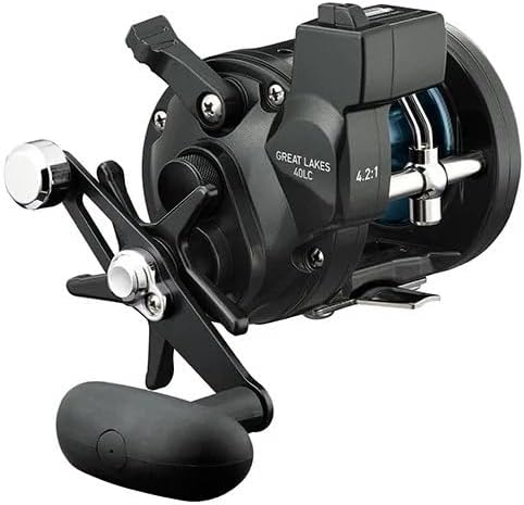Daiwa GL40LC-CP Great Lakes Line Counter Reel Clam Pack