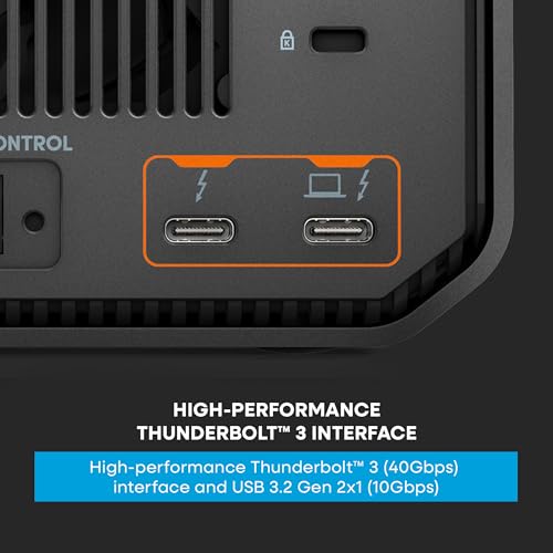 Image of 48TB G-RAID Project 2, High-Capacity 2-Bay RAID 0, Thunderbolt 3, USB (10Gbps), 7200RPM Ultrastar Hard Drive, Up to 540MB /s Read, Up to 490MB /s Write - SDPHK2H-048T