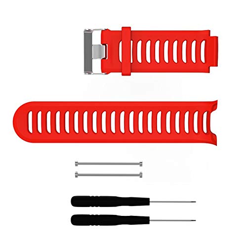Aungoundet - Correa de repuesto para Garmin Forerunner 910XT, correa de silicona para Garmin Forerunner 910XT
