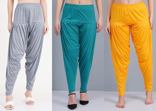 Image of Buy That Trendz Patiala Salwar for Women Relaxed Fit Viscose Patiyala Salwar Harem Bottom Pants