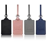 ✅ 【Breite Anwendung】Diese Adressanhänger koffer eignen sich zur Identifizierung Ihres Koffers, Gepäcks, Rucksäcke, Handtaschen und Reisetaschen.