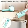 Fabric Shaver, Lint Remover Rechargeable, Electric Portable Sweater Defuzzer with 3 Speeds, 6 Leaf Blades, Digital LED Display to Remove Pilling for Clothes, Furniture, Sweater, Couch, Blanket #5