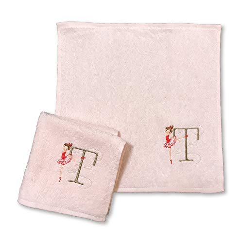 シンジカトウ イニシャルルルベ タオルハンカチ ピンク (T)