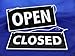 Produktbild Open/Closed "Metallschild L **