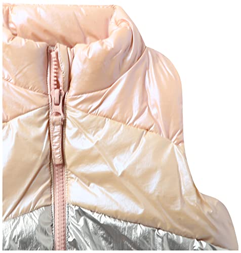 Image of miniklub Baby Sleeveless Front Open Woven Jacket, (Rose)