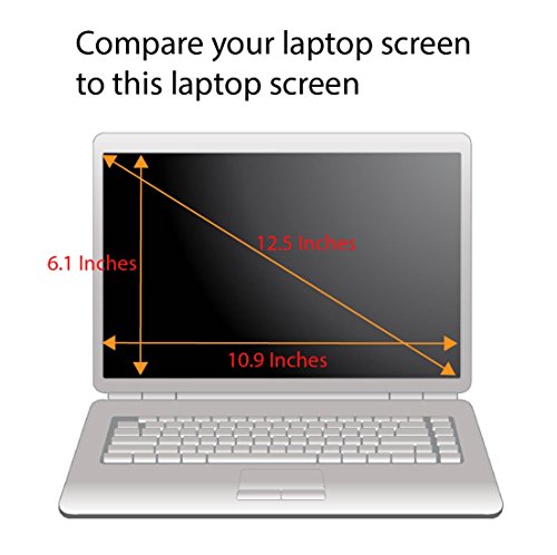 Verre trempé ordinateur portable 31,8 cm protection écran tactile transparent - 5