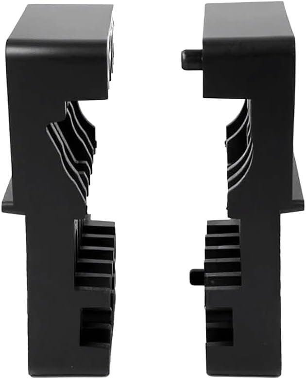 Universal Polymer Bench Block, Black Repair Smithing Tool for Pin Removal, Assembly and Maintenance, Durable Non-Marring Work Surface for Precision Parts (Upper 15)