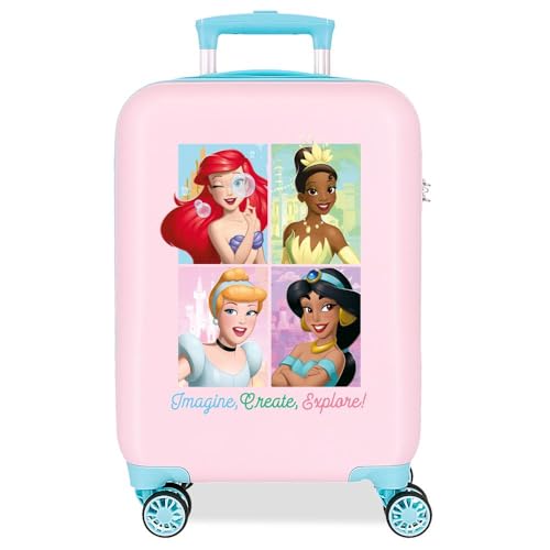 Disney Girls' Suitcase, Create & Explore, One Size
