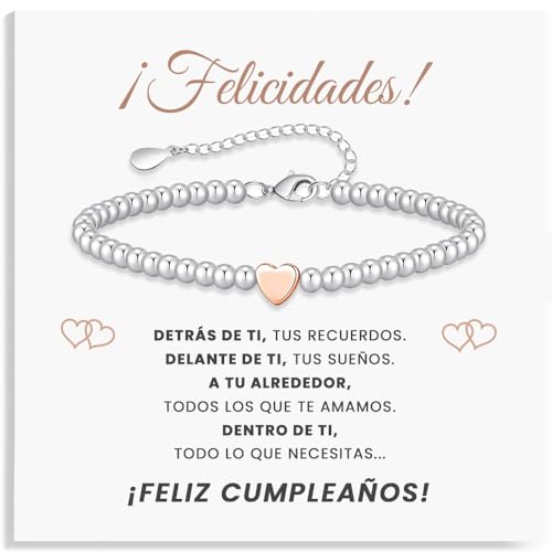 SOFIA FERRER Regalo Mujer Cumpleaños, Pulsera Acero Inoxidable...