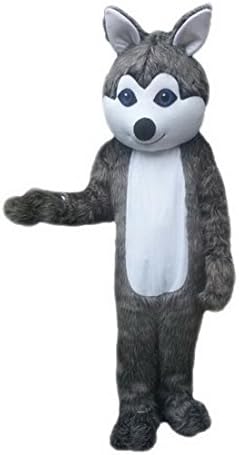 Grey Hamster Cat Mascot Costume Cartoon Character Adult Sz Real Picture Langteng