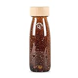  Petit Boum - Botella sensorial, color marrón