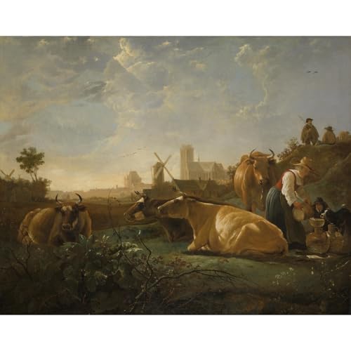 Poster Aelbert Cuyp The Large Dort ARTICULOZY 101x127 cm