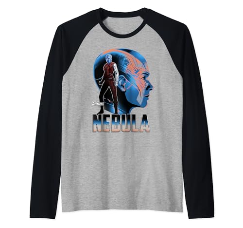 T-shirt baseball Marvel Nebula Infinity War haut raglan pour homme et femme