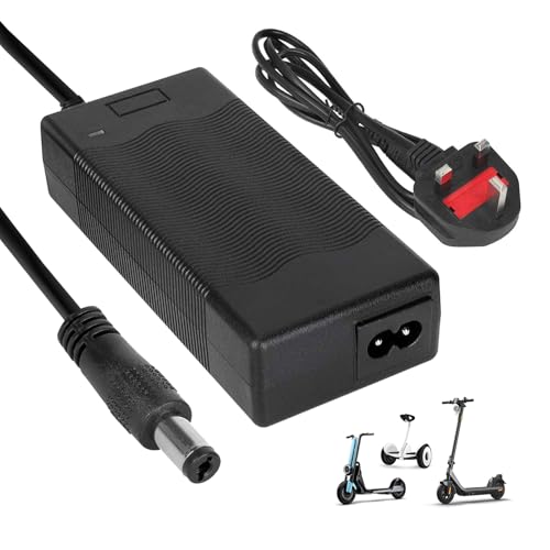 HPGAAVD 42V 2A Electric Scooter Charger, 36V E-bike Universal Lithium Battery Charrger, E-bike, E-scooter Quick Charger DC2.1×5.5MM
