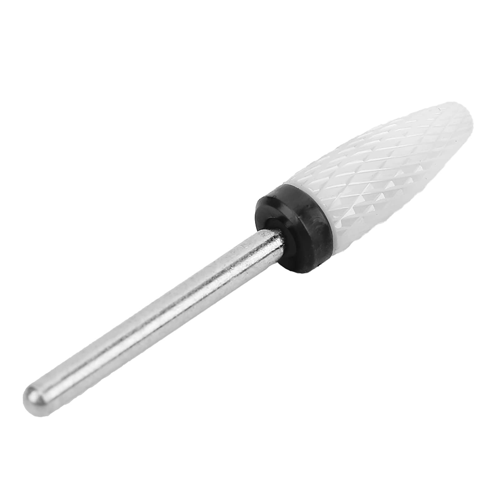 FLEXMAN Ceramic Nail Drill Bit, Corn Head Shape Electric Grinding Machine Drill Bit