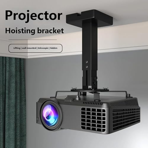 Soporte de techo universal para proyector extensible en cine en casa 6
