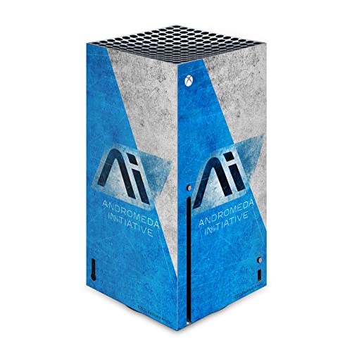 Vinyle autocollant Xbox Series X protection skin console de jeu à motif Graphiques d'Andromède