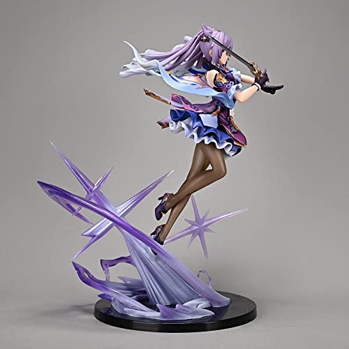 Figura KeQing 1/7 Estrella de Liyue PVC colección miniatura 4