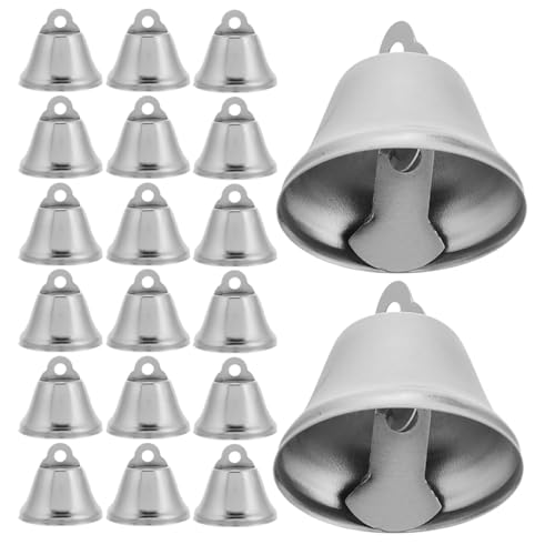 DOITOOL 30Pcs Craft Bells Decorative Jingle Bells for DIY Projects Christmas Tree Ornaments and Home Decor Small Bells for Crafts and Wind Chimes