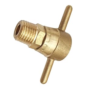 JMORCO 2 stcs 1/4npt Externe draad tot 3/8 binnenste tand met handgreepconnector xiaoyu