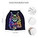 Neon-Colored Maine Coon Cat Portrait Baby Car Seat, Rain Shelter, Multifunctional Nursing Cover for Newborns, Mother Care, Breastfeeding