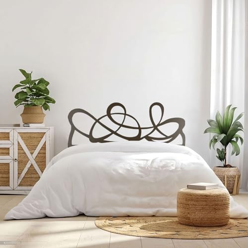 Genérico El Herrero Cabecero de Forja Corte Láser Maño | Cabezal para Cama de Matrimonio e Individual | Producto Artesanal de España