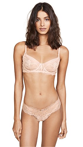 Skarlett Blue Women Minx Unlined Balconette Bra (Cashmere/Blush, 36C)