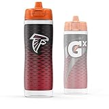 Gatorade Gx NFL Non-Slip Squeeze Bottles, 30 fl oz, Gx Hydration System