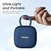 TOZO PE1 Portable Bluetooth Speakers with Adjustable Carabiner, Mini Bluetooth Wireless Shower Speaker with IPX8 Waterproof, 32H Playtime Punchy Bass Audio Speaker for Home, Outdoor and Travel, Blue