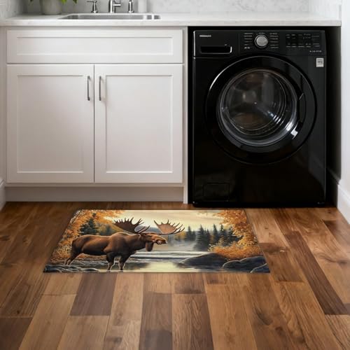 Tapete de área lavable YMXFXP 90x60 cm multicolor miniatura 4