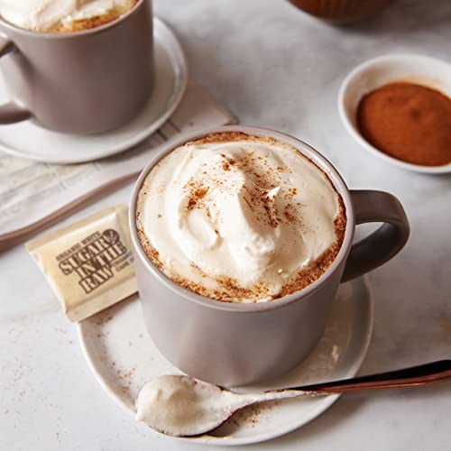 Sugar In The Raw Organic Granulated White Premium Cane Sugar, No Added Flavors Or Erythritol, Pure Natural Sweetener, Hot & Cold Drinks, Coffee, Tea, Vegan, Gluten-Free, Non-Gmo, Bulk Sugar, 250 Ct Packets (2-Pack) #TOP4