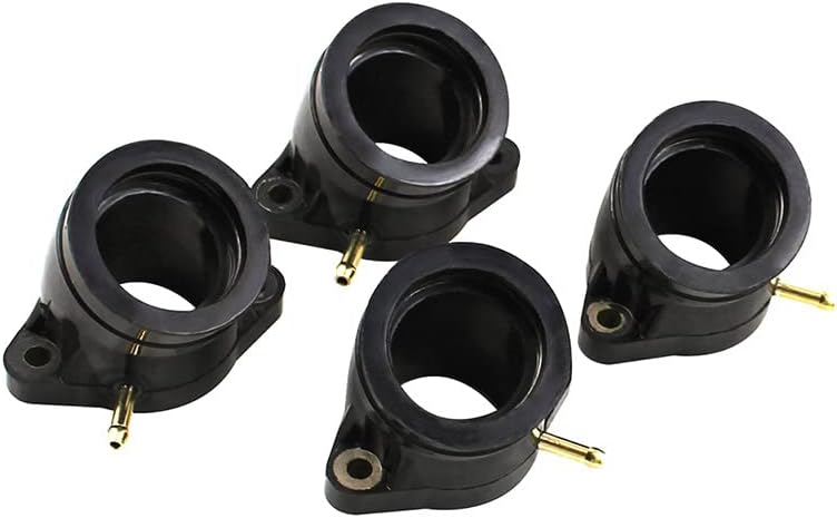 4pcs Motorcycle Carburetor Interface Intake Outlet Manifold For Yamaha XJ1100 J Maxim XS1100E/F/G/H XS1100L Motorcycle parts