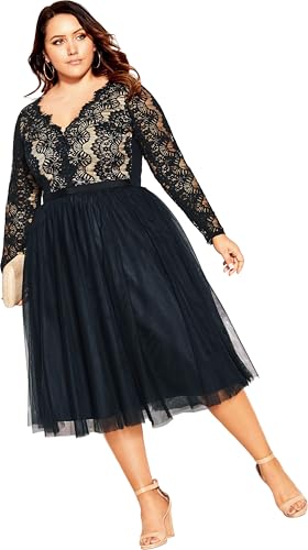 City Chic Women's Dress-Rare Beauty