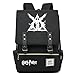 Produktbild JIJOZN Hogwarts College Rucksack, Harry Pt Laptop Schultasche Kinderrucksack Lunchtasche Urlaub Reisetasche Casual Fashion Student Bag, Schwarz , M