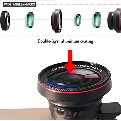 Camera Lens Wide Angle Lens 10X Super Macro Lens Phone Camera Lenses Compatible - Afbeelding 4
