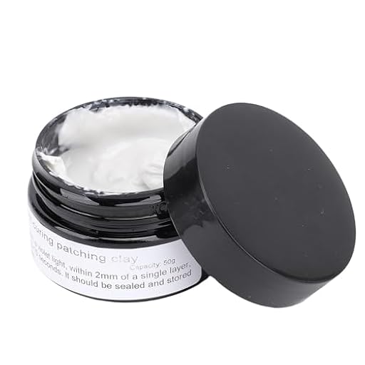 Fafeicy Masilla de Curado Ultravioleta de Alta Dureza y Eficiencia para Impresiones 3D, Modelado, Profesionales y Aficionados, 50 G | Ya disponible en tu tienda friki favorita! En mundofriki.es!