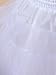 Remedios Kids Mini 3 Layers Wedding Flower Girl Petticoat/Underskirt/Crinoline, Child (waist ca.20-28inch) White