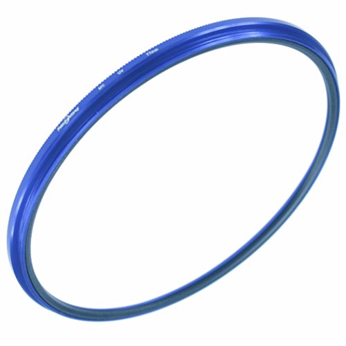 ZEROPORT JAPAN レンズ保護用フィルター マルチコート MC-UVフィルター ドレスアップフィルター 77mm ブルー FBWZPJBLUE77