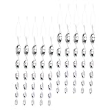 Mipcase 30pezzi Aste Spirale Riflettenti per Allontanare Gli Uccelli da Giardino all Aperto Realizzate Materiali di Resistenti e Durature per Confondere e Spaventare Gli Uccelli Riflessi