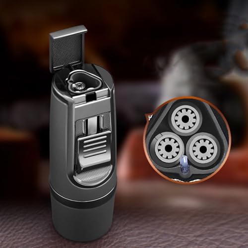 Encendedor Butano Triple Llama Recargable YAINWFVD miniatura 4