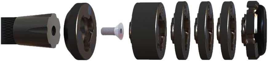 Hamskea Basic Weight Kit, 10 oz with Starter, Stainless Steel, Linx-Lock Technology, Archery Stabilizer for Bows (410010)